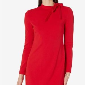 Calvin Klein Womens Red Bow dress. NEW with all tags. PERFECT HOLIDAY DRESS